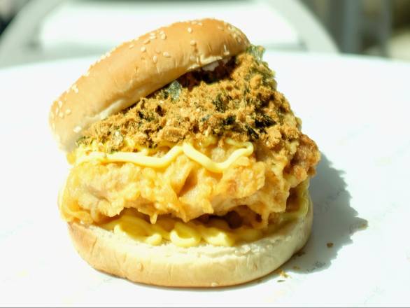 Seaweed Meat Burger/肉松小贝汉堡